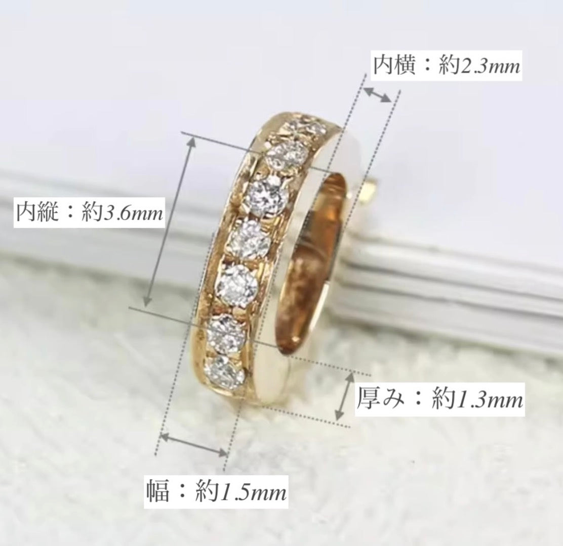 K18YG WG PG クリッカー バチカン パーツ ダイヤモンド チャーム留め ダイヤ 18K チェーンパーツ ペンダントパーツ ネックレスパーツ K18 YG クラスプ