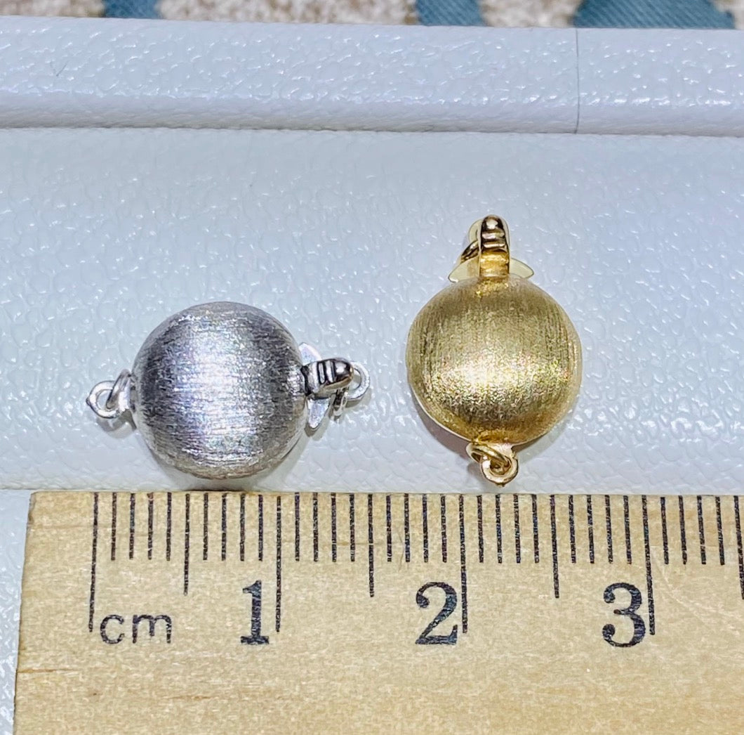 K14YG K14WG ヘアライン加工 中留め 留め金具 やすり加工 DIY YG イエローゴールド WG ホワイトゴールド コネクター K14 コネクター 繋ぎ