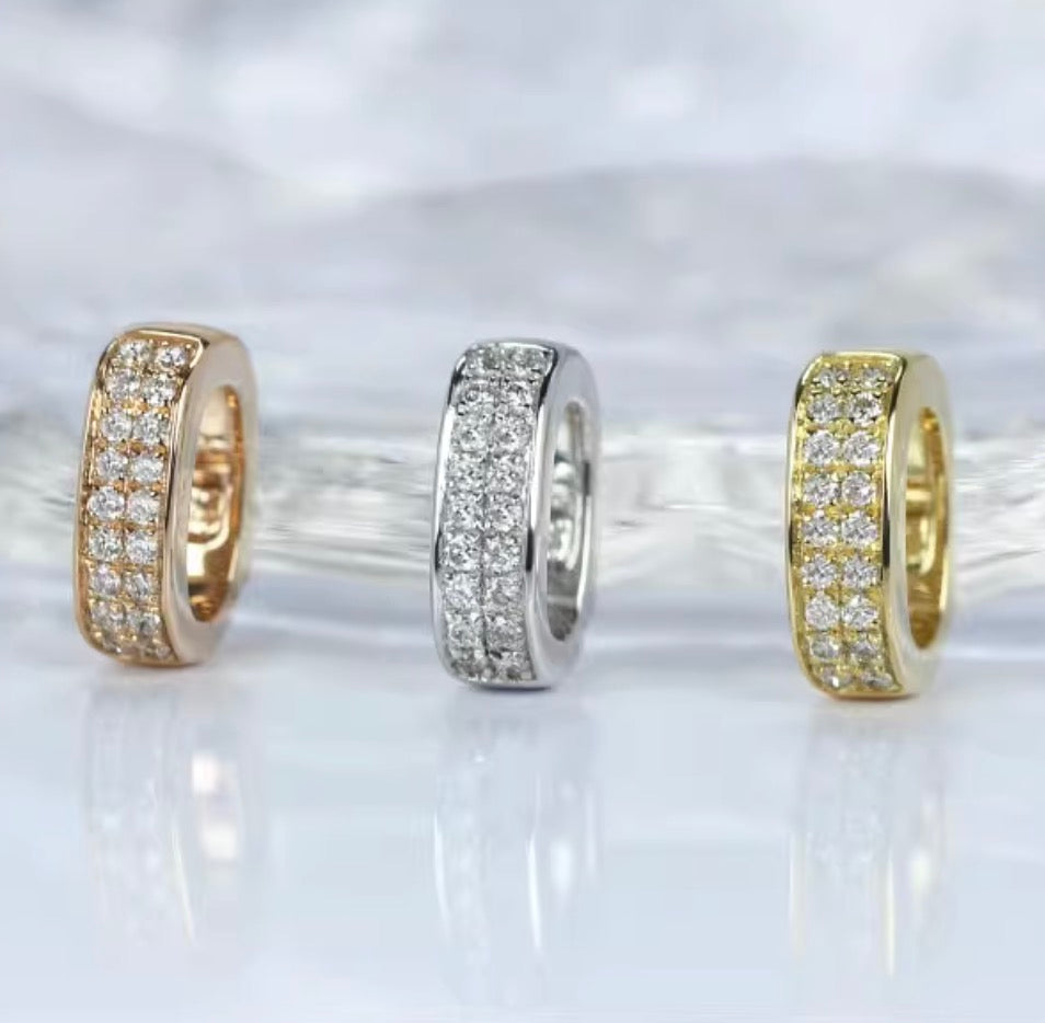K18YG WG PG クリッカー バチカン パーツ ダイヤモンド チャーム留め ダイヤ 18K チェーンパーツ ペンダントパーツ ネックレスパーツ K18 YG クラスプ