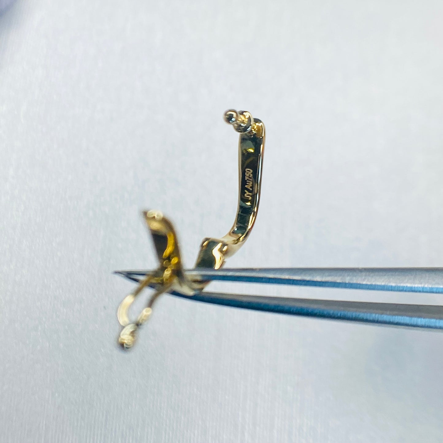 K18YG PG WG バチカン ジュエリーパーツ 便利パーツ 繋ぎ ロック付き クラスプ クリッカー チェーンパーツ ペンダントパーツ 18K