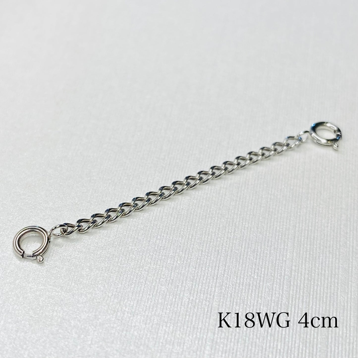 K18YG WG PG 引き輪 ひきわ ヒキワ チェーンパーツ 3cm/5cm/10cm/16cm/23cm アジャスター チェーン伸ばし パーツ チャーム ブレスレット 喜平 KIHEI 喜平チェーン 18K YG