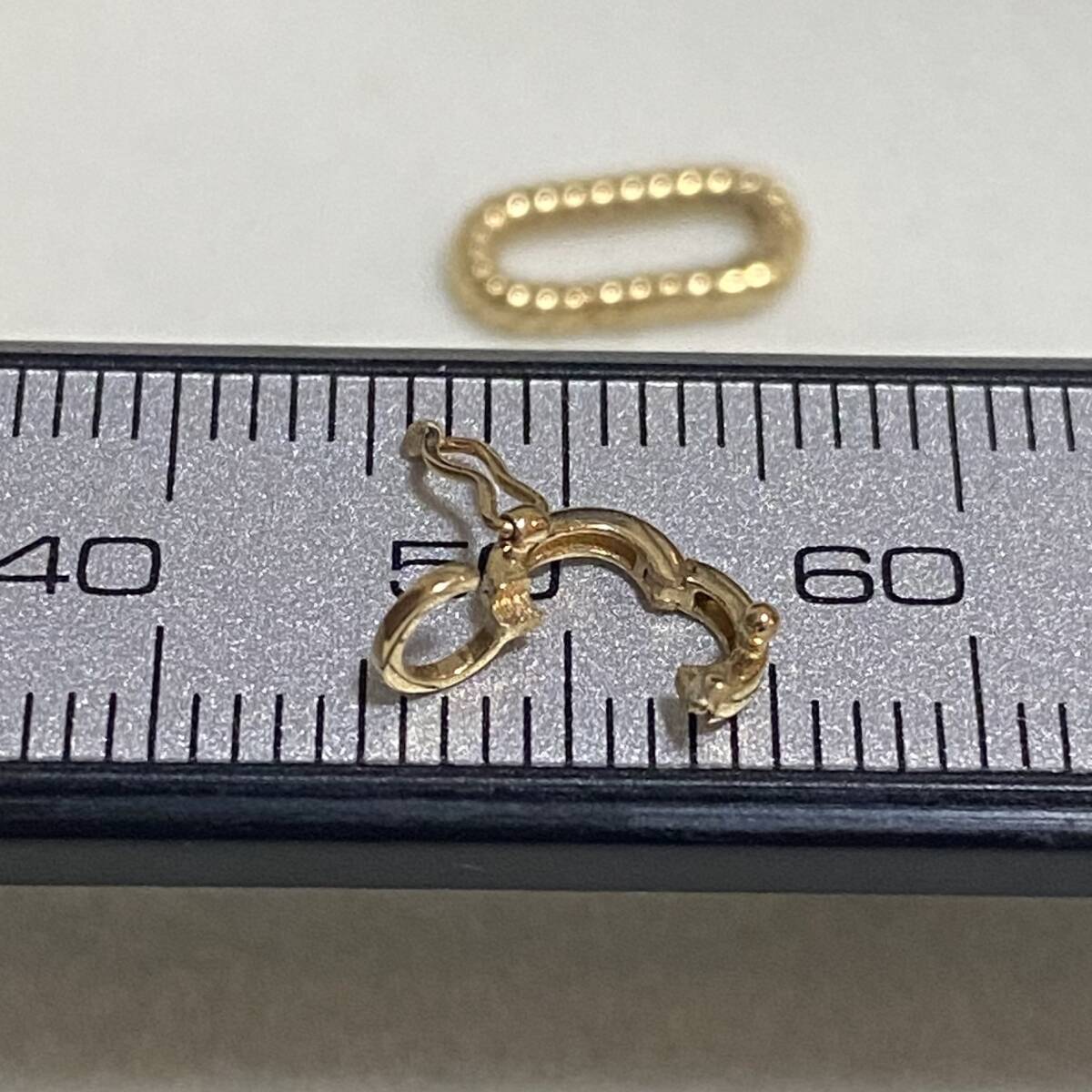 K18YG WG PG パーツ チャーム 18K バチカン 繋ぎ ロック付き ロック機能 YG 18金 ペンダントパーツ ネックレスパーツ イエローゴールド ホワイトゴールド ピンクゴールド マルチバチカン