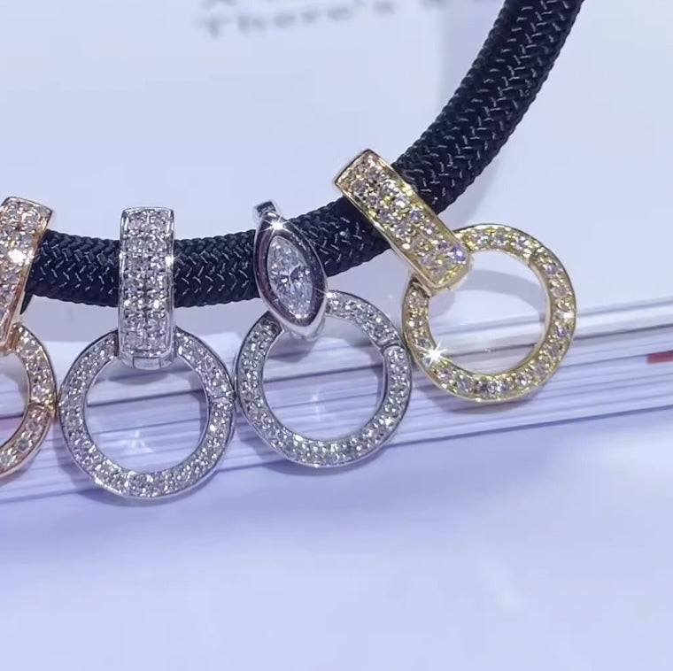 K18WG YG PG パーツ ネックレス バチカン ホースアイ ダイヤモンド ダイヤ チャーム 留め金具 18K ジュエリーパーツ ネックレスパーツ ペンダントパーツ マルチバチカン