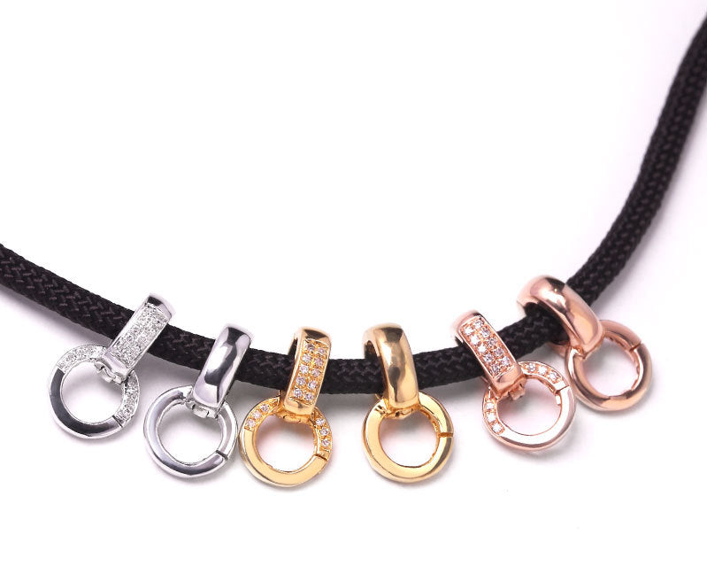 K18YG イエローゴールド PG / WG 18K バチカン 留め金具 留め具 ジュエリーパーツ チャーム 繋ぎ ネックレス パーツ アクセサリーパーツ マルチバチカン