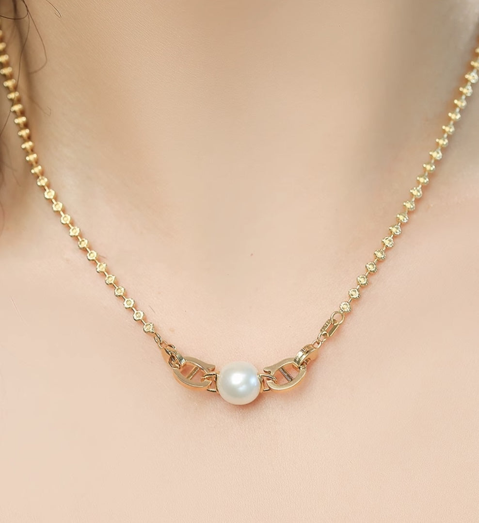 K18YG WG クリッカー クラスプ バチカン 繋ぎ チャーム コネクター 留め具 留め金具 18K 豚鼻 クラスプ 開口 開閉 ブタ鼻 フック パーツ 中留め イエローゴールド ホワイトゴールド