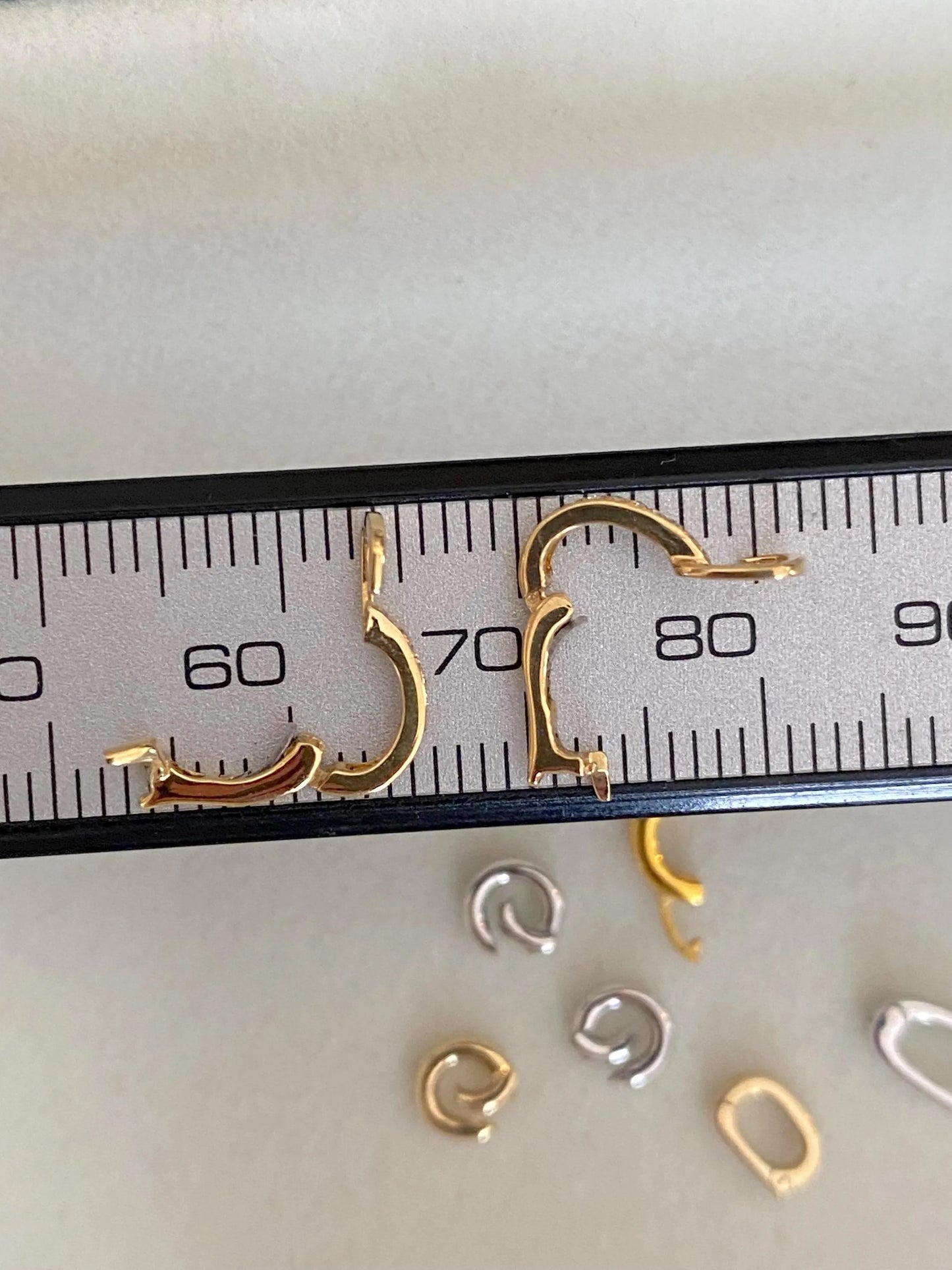 K18YG WG バチカン パーツ ダイヤモンド チャーム留め ダイヤ 18K チェーンパーツ ペンダントパーツ クラスプ ワンタッチ K18 YG マルチバチカン