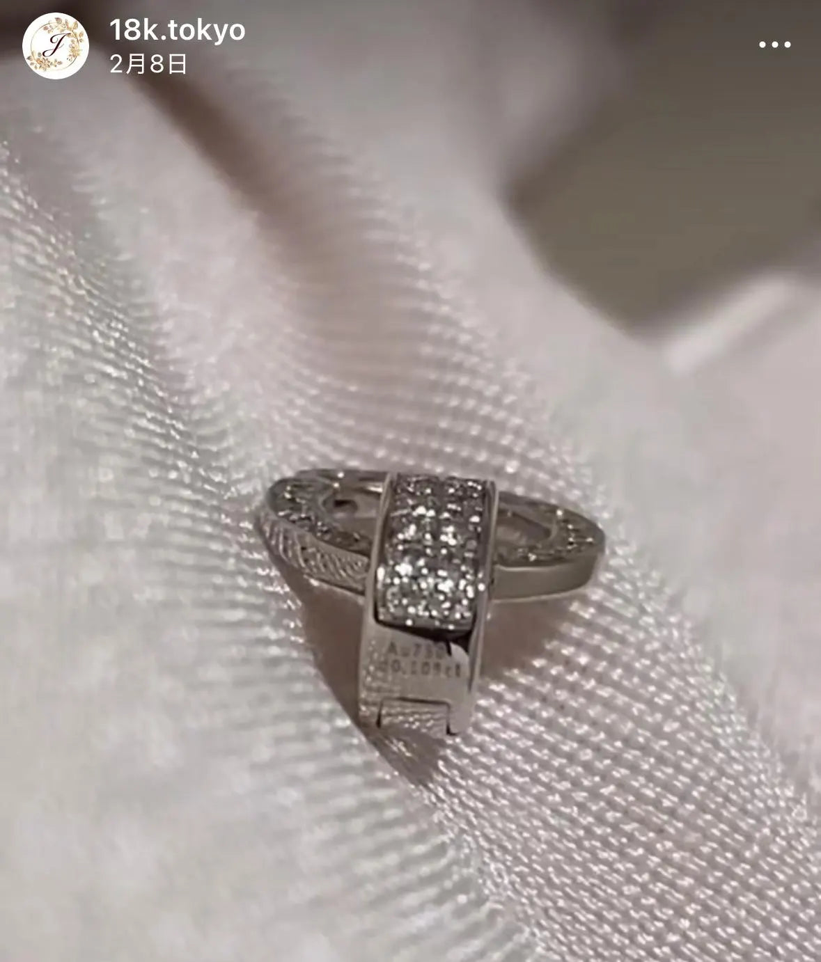 K18 YG/WG/PG ダイヤ ダイヤモンド バチカン ネックレスパーツ ペンダントパーツ 18K イエローゴールド ホワイトゴールド ピンクゴールド フルダイヤ マルチバチカン