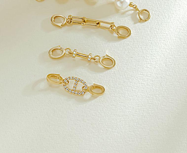 K18YG イエローゴールド 18K バチカン ジュエリーパーツ アクセサリ 繋ぎ アクセサリ パーツ ヒキワ カニカン 中留め バックル 豚鼻