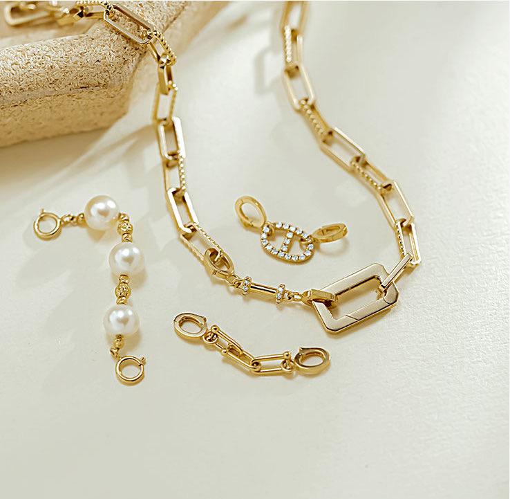 K18YG イエローゴールド 18K バチカン ジュエリーパーツ アクセサリ 繋ぎ アクセサリ パーツ ヒキワ カニカン 中留め バックル 豚鼻