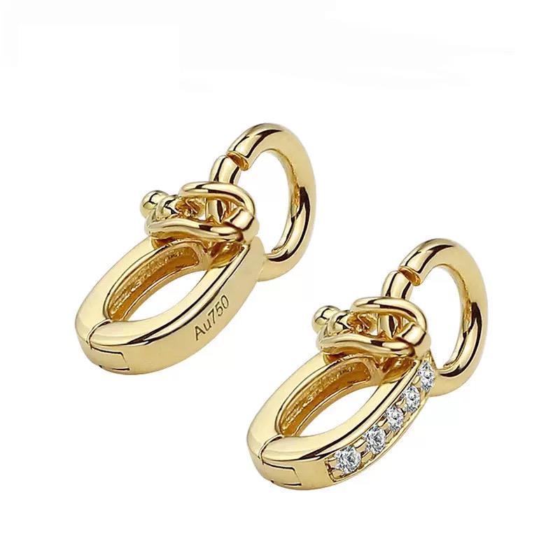 K18YG PG WG 18K バチカン ジュエリーパーツ ロック付き チャーム 鏡面/ダイヤモンド 18K マルチバチカン