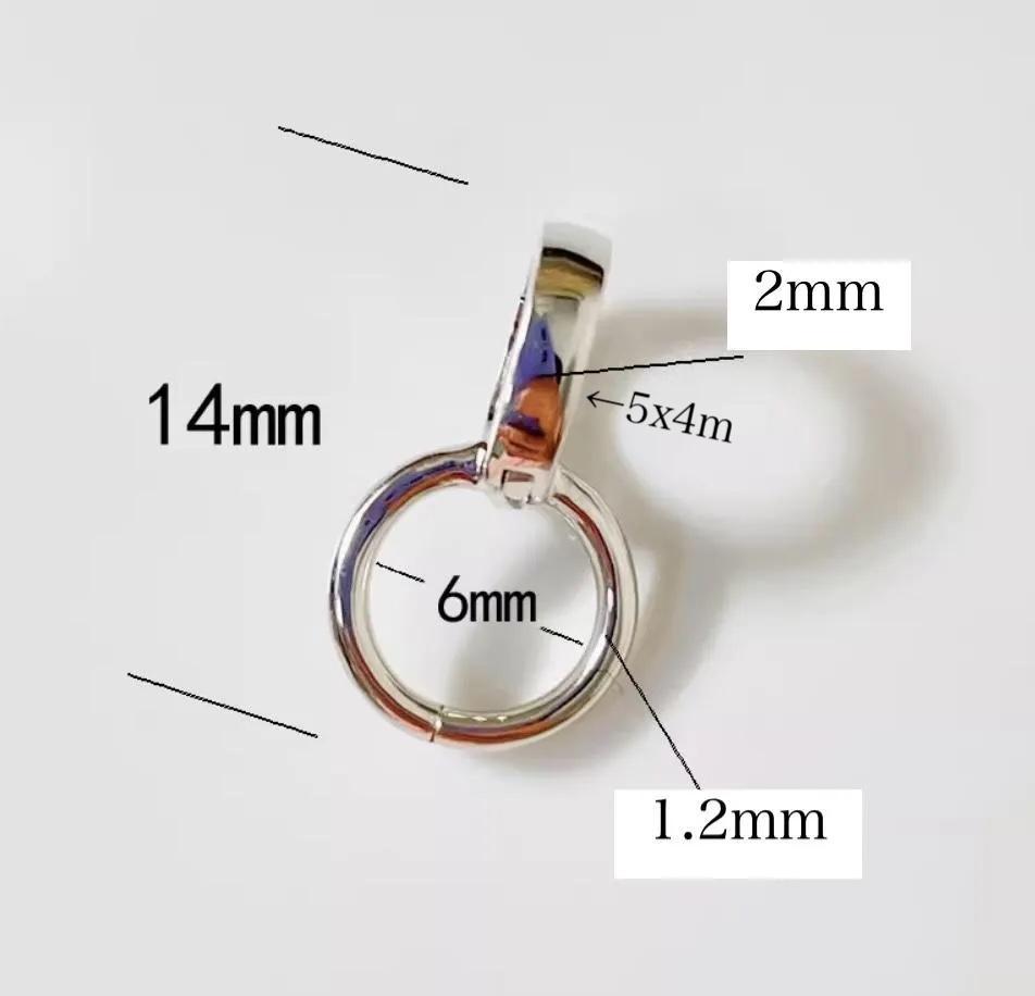 【大・ダイヤモンド】K18YG WG バチカン パーツ ロック付き ペンダントホルダー 18K マルチバチカン ダイヤ クラスプ K18 YG 大きめ