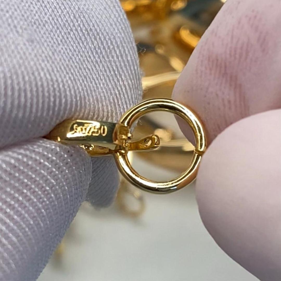 【大・ダイヤモンド】K18YG WG バチカン パーツ ロック付き ペンダントホルダー 18K マルチバチカン ダイヤ クラスプ K18 YG 大きめ