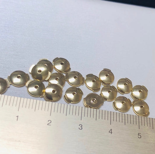 K18YG WG PG 円盤型キャッチ ロック付き