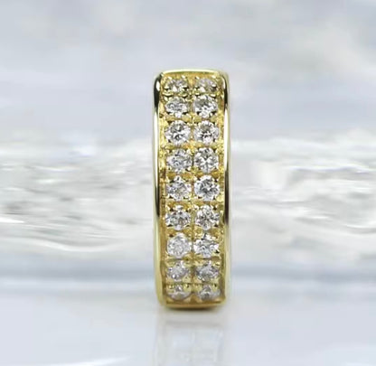 K18YG WG PG クリッカー バチカン パーツ ダイヤモンド チャーム留め ダイヤ 18K チェーンパーツ ペンダントパーツ ネックレスパーツ K18 YG クラスプ
