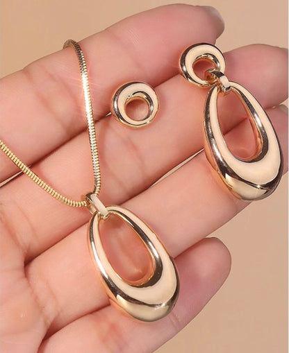 K18YG ドロップピアス 2way オーバル ラウンド チャーム ペンダントトップ ぷっくり 大ぶり 大きめ 18K イエローゴールド 卵型 丸い