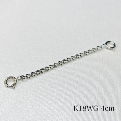 K18YG WG PG 引き輪 ひきわ ヒキワ チェーンパーツ 3cm/5cm/10cm/16cm/23cm アジャスター チェーン伸ばし パーツ チャーム ブレスレット 喜平 KIHEI 喜平チェーン 18K YG