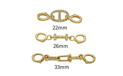 K18YG イエローゴールド 18K バチカン ジュエリーパーツ アクセサリ 繋ぎ アクセサリ パーツ ヒキワ カニカン 中留め バックル 豚鼻