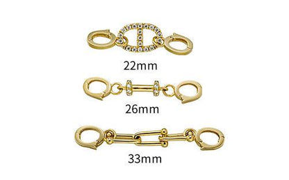K18YG イエローゴールド 18K バチカン ジュエリーパーツ アクセサリ 繋ぎ アクセサリ パーツ ヒキワ カニカン 中留め バックル 豚鼻